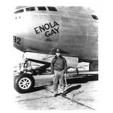 Enola Gay Bomber Jacob Beser Signed Photograph