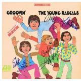 The Young Rascals signed Groovin album