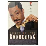 Eddie Murphy Boomerang signed poster