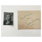 Soprano Gwen Catley Signature Cut and Photo