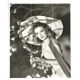 High Sierras Joan Leslie Signed Photo