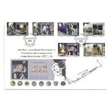 Astronaut Alan Bean signed space cover