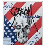 Scream The Compilation Signed Album Cover - PSA...