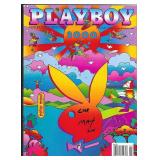 Peter Max signed Playboy Magazine