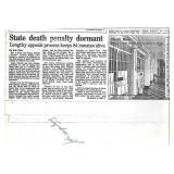 Killer Clown John Wayne Gacy Signed Newspaper...