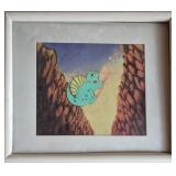 Dink, The Little Dinosaur Framed Animation Cel....