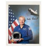 Astronaut Vance D.  Brand signed photo