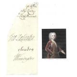 Baron Melcombe George Bubb DODINGTON Signed...