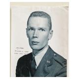 USAF Test Pilot Richard J. Hares signed photo.