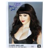 2011 Playboy Model of the Year signed photo