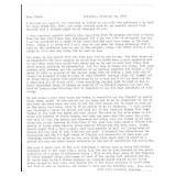 Gangster Alvin Karpis Typed Letter