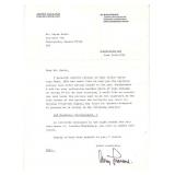 Nazi Fighter Commander Adolf Galland Signed Letter