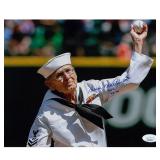 Burke Waldron Seattle Mariners WWII signed...