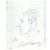 The Honeymooners Art Carney original signed...