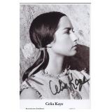 Celia Kaye signed photo