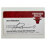 Chicago Bulls Chairman Jerry Reinsdorf signed...