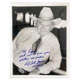 The Frontiersman Dickie Jones signed photo