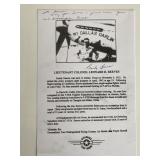WW2 Ace Randy Reeves (Leonard R. Reeves) Signed...
