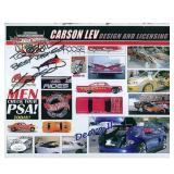 Hot Wheels Designer Carson Lev signed photo....