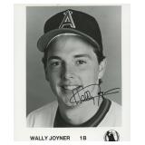 Wally Joyner signed photo