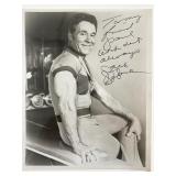 Exercise Host Jack Lalanne signed photo.