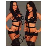 WWE The Bella Twins Signed Photo