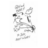 Fred Wagner Signed Note