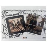 Big House and Shane Stockton signed promo card