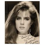 As The World Turns Martha Byrne signed photo