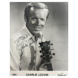 Charlie Louvin signed photo