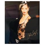 Supermodel Christy Turlington signed photo