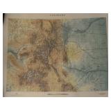 Colorado state map.