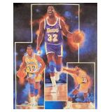 Magic Johnson vintage poster