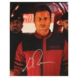 The Running Man Glen Powell signed photo