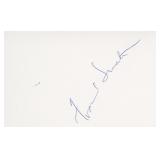 Frank Sinatra signature cut.