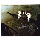 Rare Neil Armstrong and Buzz Aldrin signed NASA...