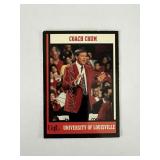 University of Louisville Coach Crum collectible...