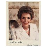 Nancy Reagan facsimile signed photo