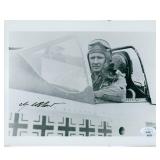 WWII Ace Fighter Pilot Clyde East  signed...