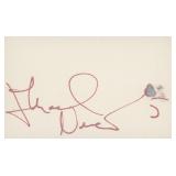 Airwolf Jan Michael Vincent signature cut