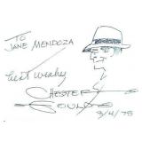 Dick Tracy Creator Chester Gould Signature Cut