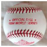 Charles Schulz Snoopy signed world series baseball