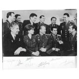 The First Seven Space Travelers signed photograph