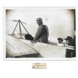 Flying Ace Adolphe Pegoud Signed Photograph