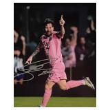 Lionel Messi signed photo