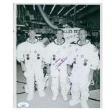 Astronaut Dave Scott signed photo. JSA...