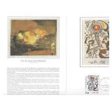 Salvador Dali signed brochure