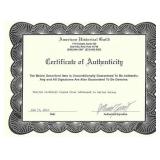 Charles A Lindbergh Signed Card