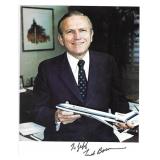 Astronaut Frank Borman signed NASA photograph