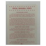 1957 Dwight D. Eisenhower inaugural event schedule